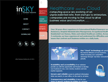 Tablet Screenshot of insky-inc.com